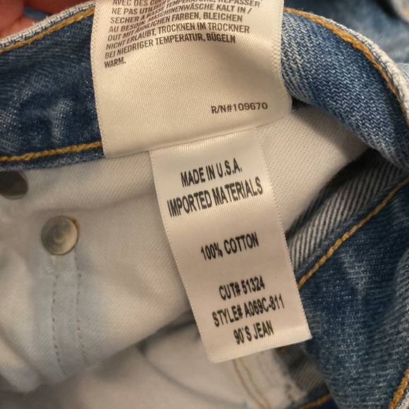 AGOLDE '90s Jean (waist is 28") - Picture 15 of 15